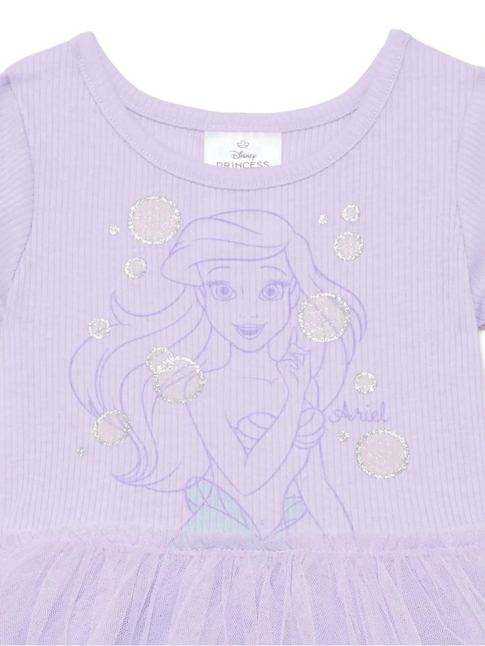 Disney Girls Lavender Tulle Princess Dress